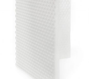 Plastikinis korys skaldai HDPE 120x160x3 cm (baltas)